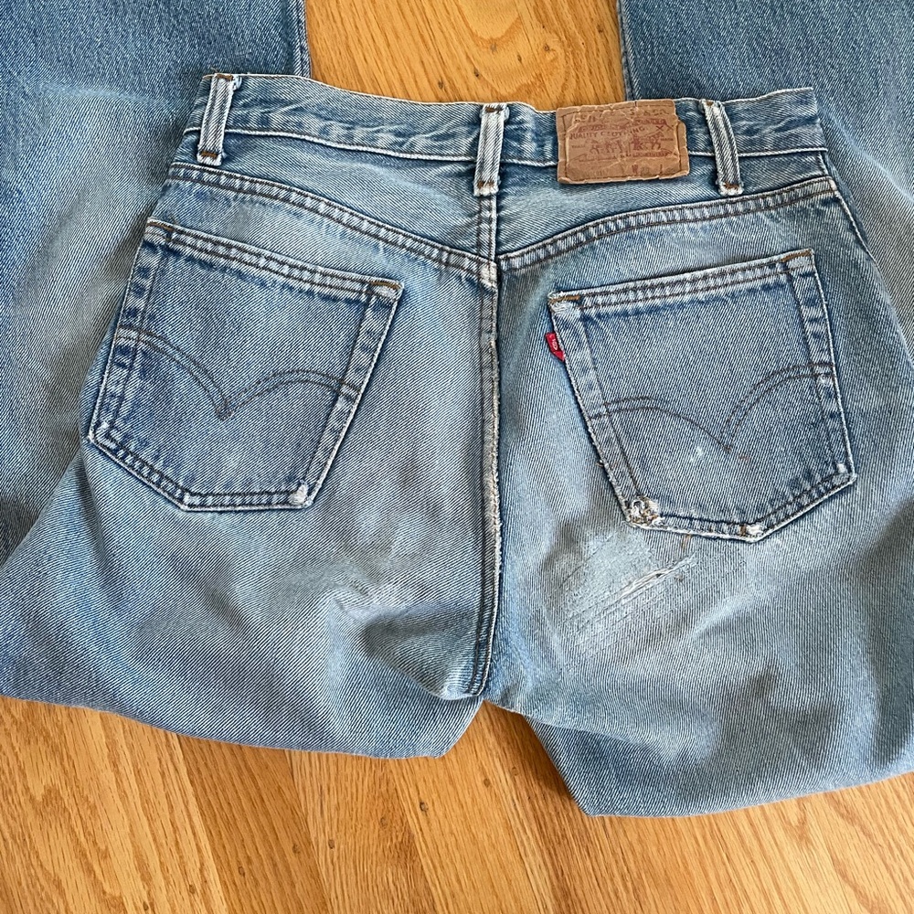 Vintage Levi’s 701 Student Jeans - Picture 3 of 12